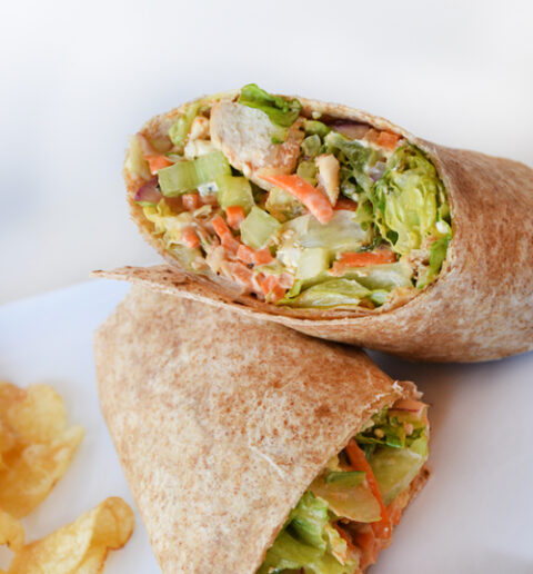 Buffalo Chicken Wrap - Coolgreens